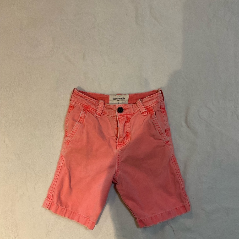Abercrombie & Fitch kids  salmon Bermudas Casual Shorts distress size 8